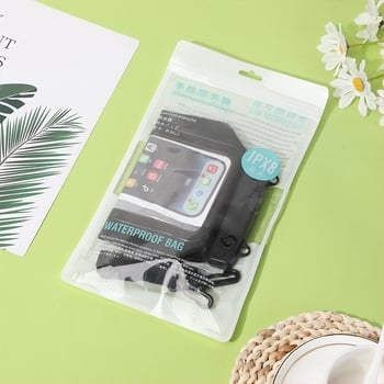 Vodootporna torbica za telefon – jednostavan stil, ekološki PVC materijal, vodootporna tkanina, tisk loga, prilagodba i licencirana privatna marka