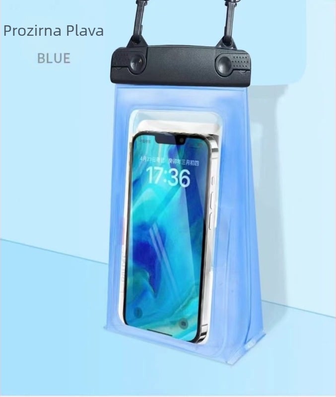 Vodootporna torbica za telefon – jednostavan stil, ekološki PVC materijal, vodootporna tkanina, tisk loga, prilagodba i licencirana privatna marka