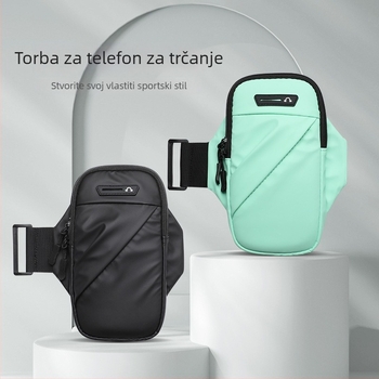 Torba za ruku za trčanje, PU koža, vodootporna, velika kapaciteta, prilagodljivo