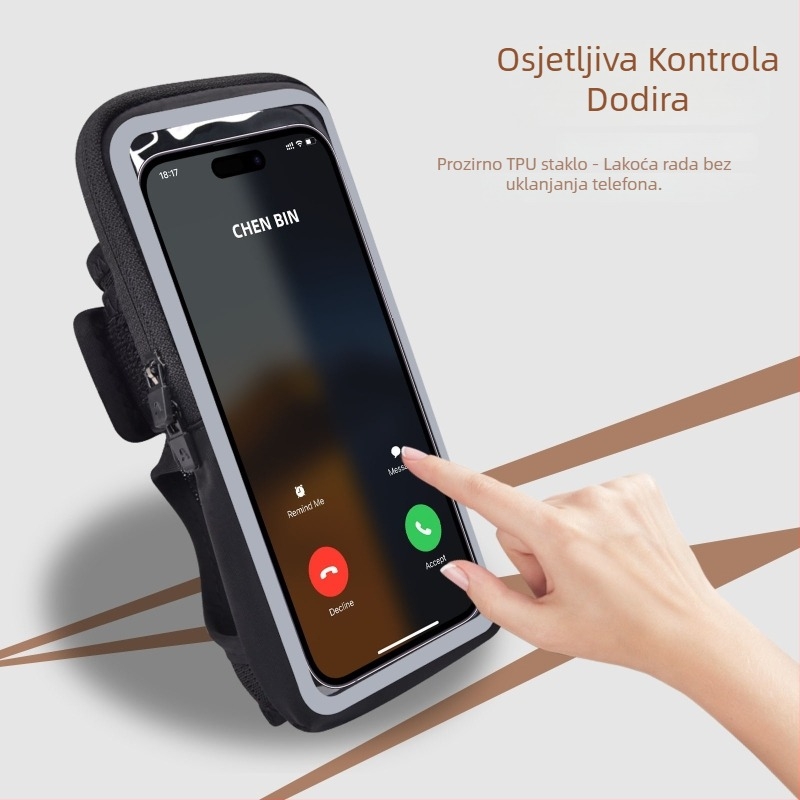 Arm Bag za mobilni telefon – unisex najlonsko skladište za vanjske sportove