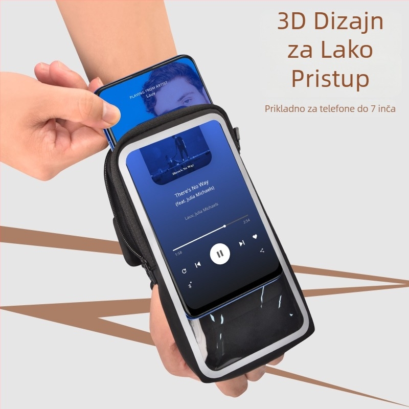 Arm Bag za mobilni telefon – unisex najlonsko skladište za vanjske sportove