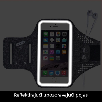 Unisex držač za ruku za telefon za trčanje – Lycra prozračan sportski dodatak za vanjske sportove