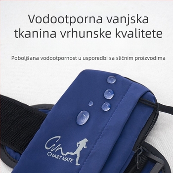 Trkaća narukvica za telefon, unisex, vodootporna, prozračna, ultra lagana, poliester