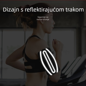 Torbica za telefon na ruci za trčanje — unisex, platno, prilagodljiv logotip, za vanjske sportove, torbica za ruku