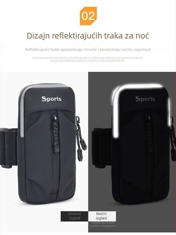 Unisex torba za rame za vanjske sportove, ultra lagana, poliester materijal, podstava poliester, s kukom.