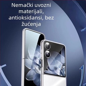 Futrola za mobitel Xiaomi Mixflip – prozirna PC tvrda kućišta, injekcijsko lijevanje, otporna na udarce, otporna na habanje, otporna na padove