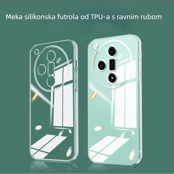Prozirna TPU zaštitna maska za OPPO Find X7 Pro, Find X6, Find X5, Find X3 i Find X8 Pro