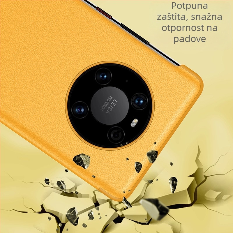 NECONO kućište Huawei Mate40 Pro+ s potpunom zaštitom, mat PU koža, otporno na udarce, disipacija topline, otpor na habanje, otpornost na otiske prstiju, model m305g10