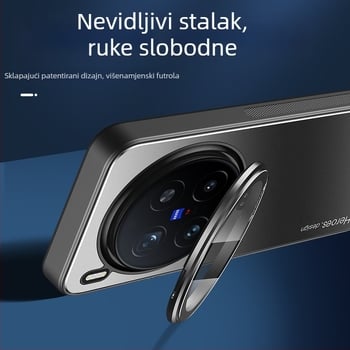 Kućište za Vivo X300 Pro s mat završnom obradom, izrađeno od akrila s elektroplatiranjem, zaštita od pada