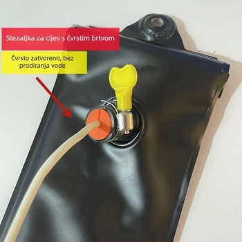 Vodootporna torbica za telefon za jahače s dodirnim zaslonom – TPU+PVC, jednostavan stil, univerzalna kompatibilnost telefona