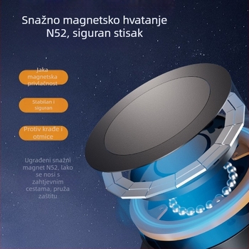 Torba za ruku za telefon s magnetskim držačem i rotirajućim zglobnim trakama — unisex, za outdoor trčanje