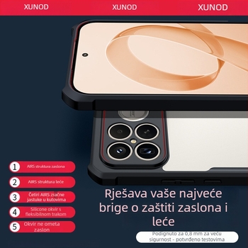Xundd kućište Redmi K90 Pro Max, Champion Edition, TPU+PC, otporno na udarce, odvodi toplinu, otpornost na pad, minimalistički dizajn