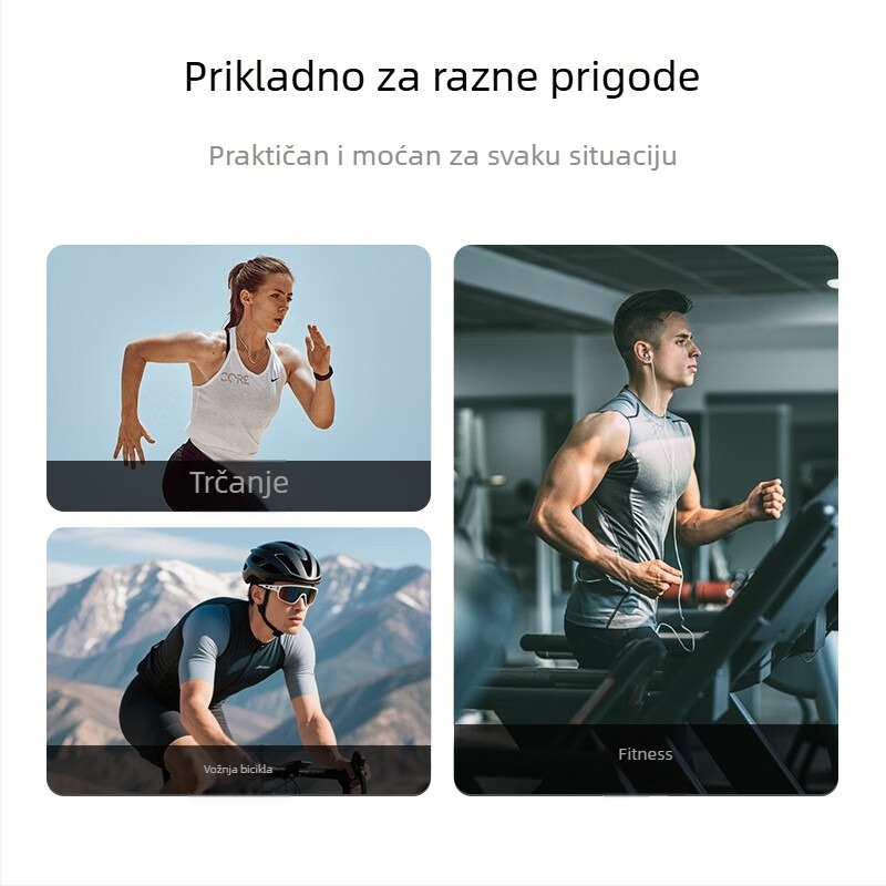 Unisex torbica na nadlakticu za telefon za trčanje i outdoor vožnju biciklom