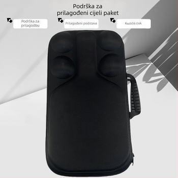 Yunmu EVA tvrda torba za pohranu reketa za stolni tenis s tiskom logotipa, Zhejiang, sportska dodatna oprema