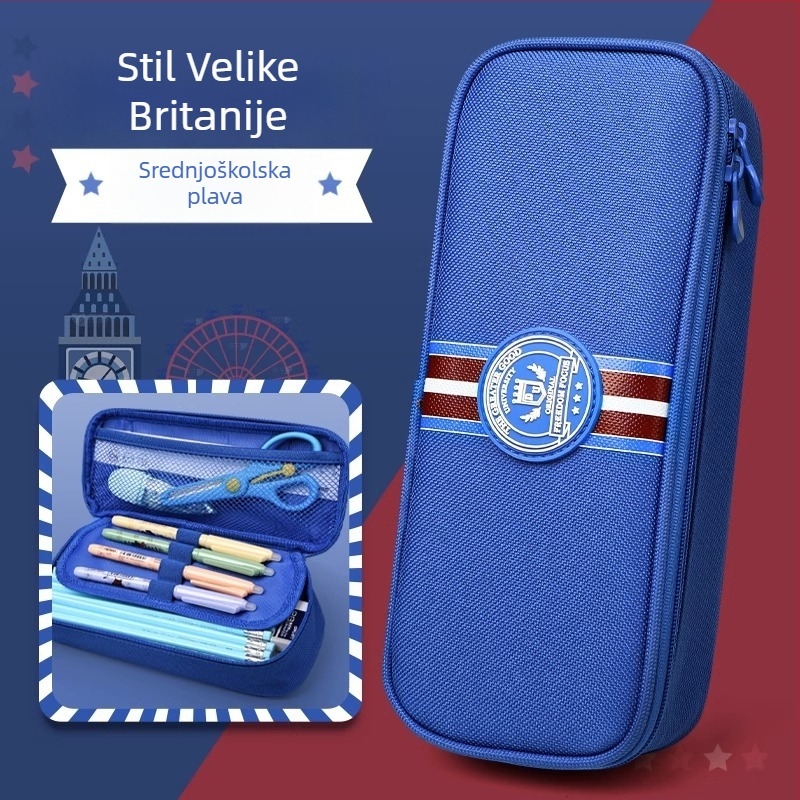 Deli pernica velike kapacitete, debeli, Oxford materijal, studentski stil