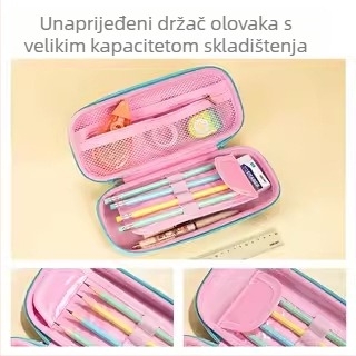 EVA pernica s dizajnom zabavne kamere – višenamjenski školski pribor za učenike od 1. do 6. razreda