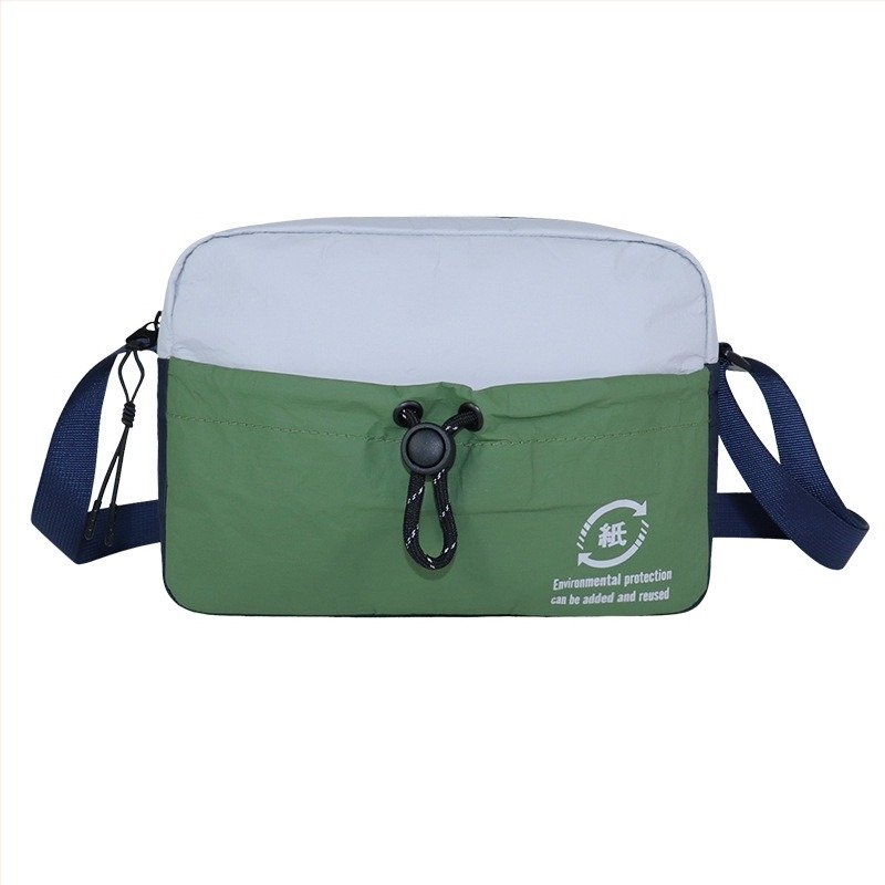 Unisex crossbody torba s prilagođenim logom, RPET najlon Oxford tkanina, džep za 12-inčni laptop, vodootporna i zaštita od krađe, podstava od najlona