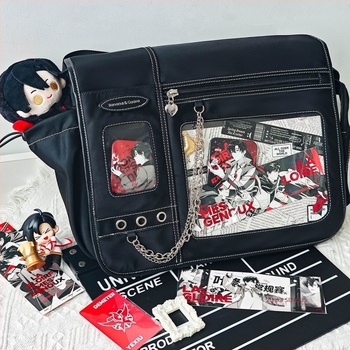 Muška torba preko ramena velikog kapaciteta — poliester uz PU podlogu, antibakterijska, pogodna za rekreacijska putovanja