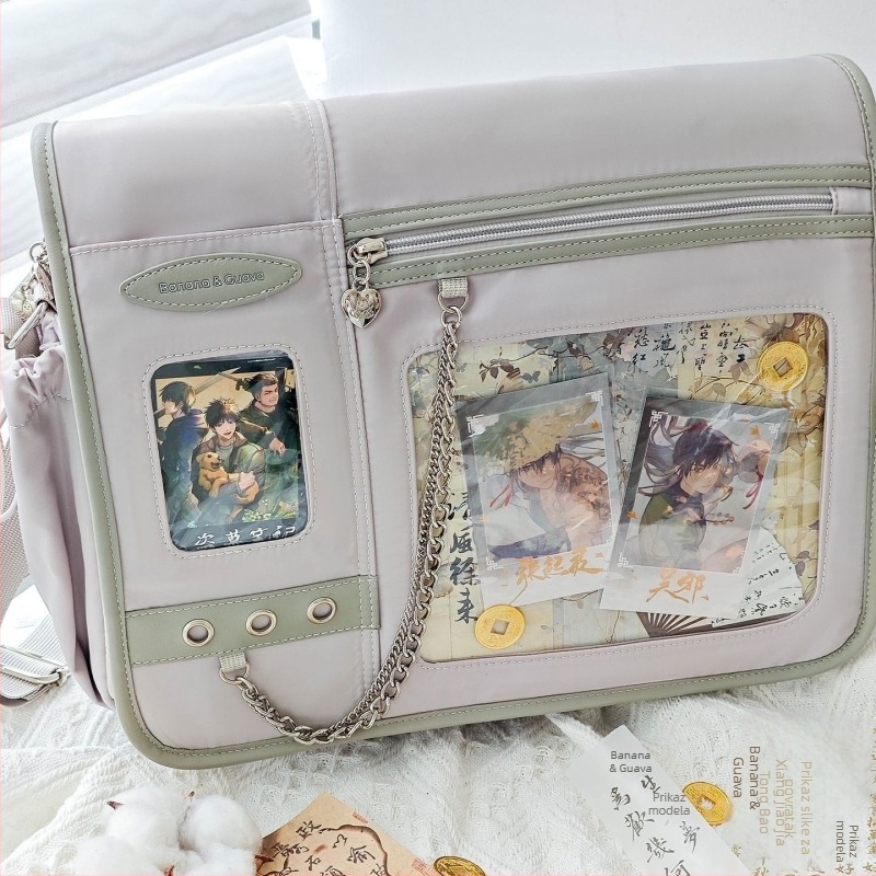 Muška torba preko ramena velikog kapaciteta — poliester uz PU podlogu, antibakterijska, pogodna za rekreacijska putovanja