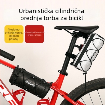 Muška sling torbica za bicikl — Materijal: Kraft papir; Podstava: poliester; Funkcija: smanjenje opterećenja; Stil: međunarodna moda; Proljeće 2025