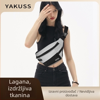 Muška crossbody torba, gradska jednostavnost, kod proizvoda Y57, materijal: kompozitna tkanina, ultra lagana i kompaktna za svakodnevnu upotrebu.