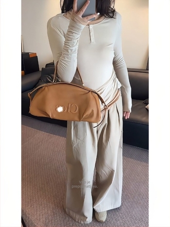 Muška crossbody torba, pamuk, PU podstava, svjež i sladak stil, za slobodno vrijeme i putovanja