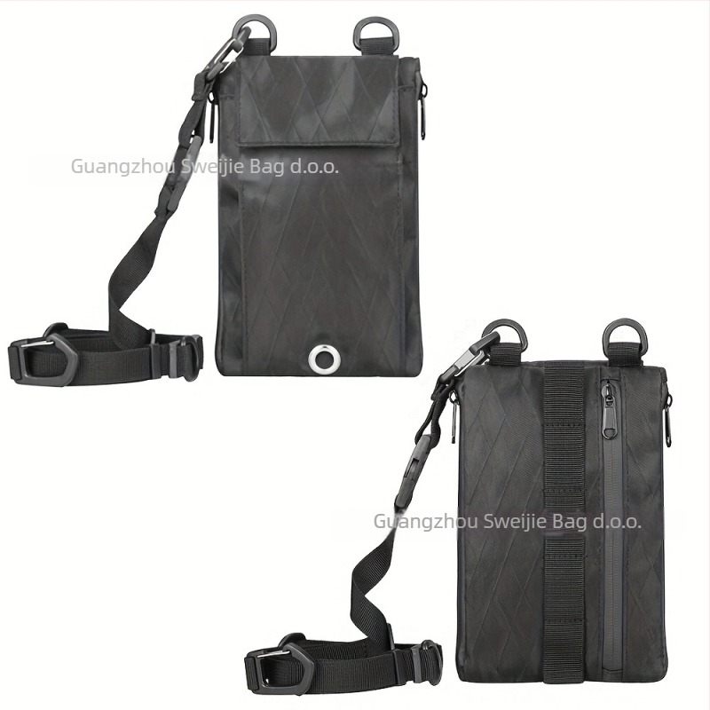 Muška RFID crossbody torba - najlon, vodootporna, ultralagana, otporna na habanje, stil za putovanja