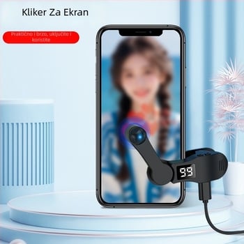 B-02 Automatski Bluetooth klikér — plastično kućište, 45 g, Bluetooth 4.0