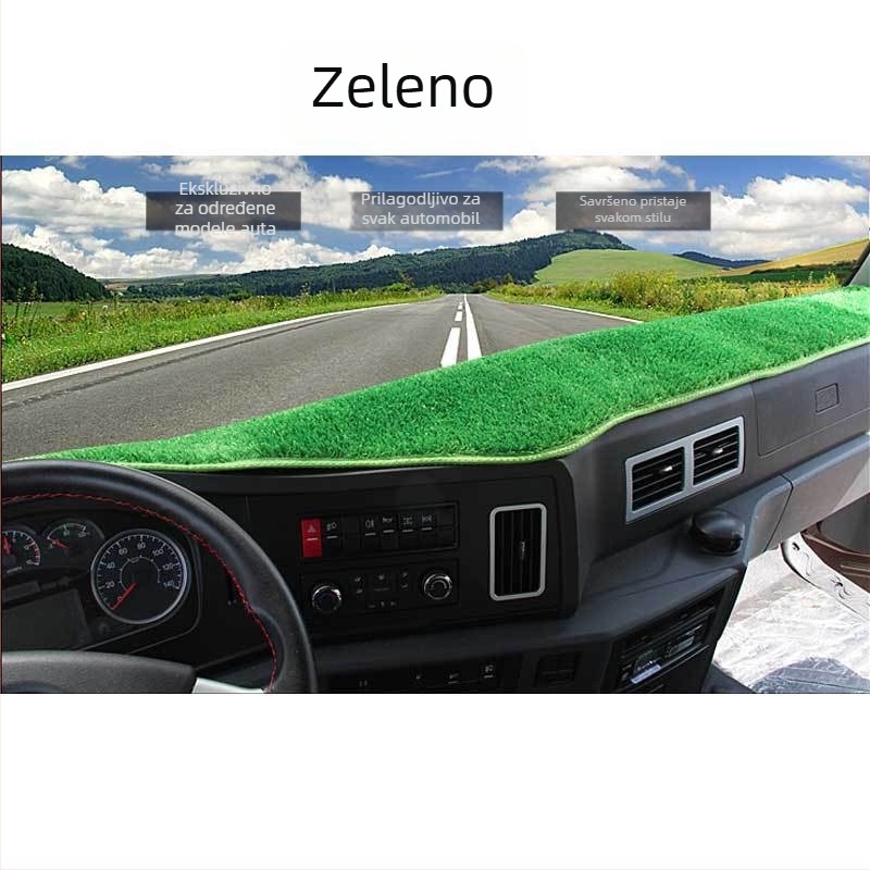 Mat za zaštitu od sunca i svjetla za radnu ploču s instrumentima (Materijal: Lawn Silk; Brand Ai Le Hu; Prilagođavanje: Da; Logo: Ne)