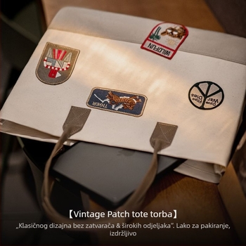 Madden muška torba preko ramena – platno, ležerno putovanje, proljeće 2025 (Brand Madden; Platno; Ležerno putovanje; Proljeće 2025)