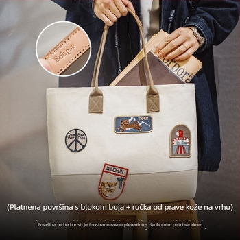 Madden muška torba preko ramena – platno, ležerno putovanje, proljeće 2025 (Brand Madden; Platno; Ležerno putovanje; Proljeće 2025)