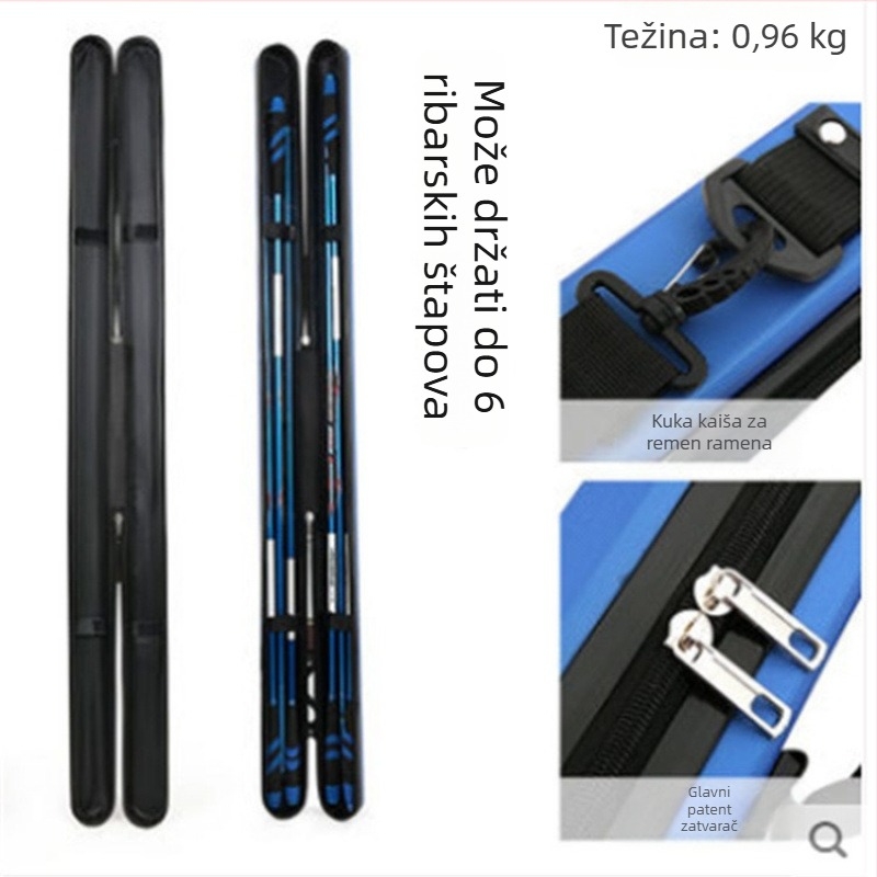 Torba za štap za ribolov s čvrstim kućištem za platformu – Oprema za ribolov, nije vodootporna