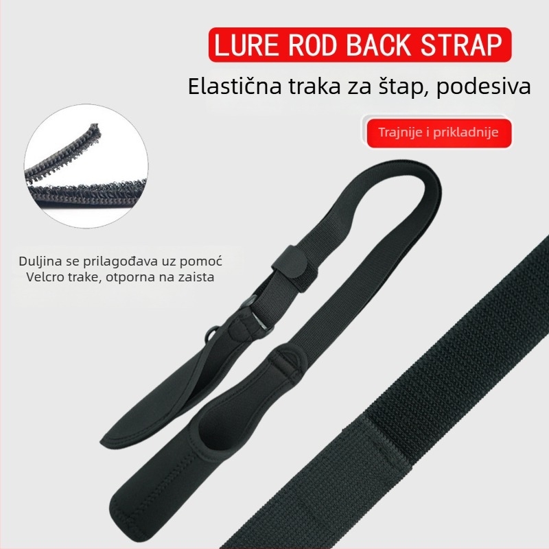 Zaštitni pokrov štapa za mamce s remenom – Torba za štap i univerzalna skladišna torba