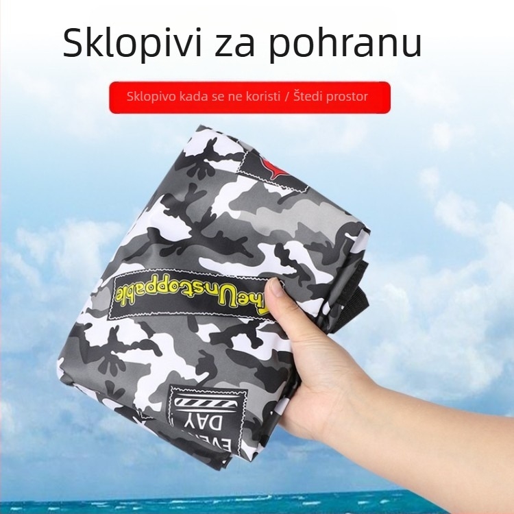 Sklopiva torba za žive ribe s oksigenacijom, Oxford platno, ribolovna oprema