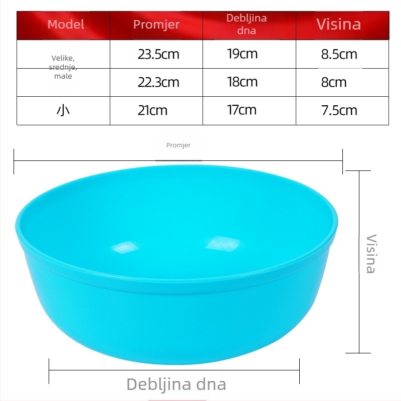 Kingway Fishing Gear Posuda za mamce – Trodijelni set 3 u 1, Plastična, Duboka posuda za mamce