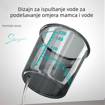 Šalica za mjerenje mamaca za ribolov sa skalom – model 911, Qianrui, PC, prijenosna, otporna na padove