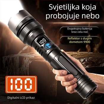 LED svjetiljka s zumom, LED čip Clowicsr, LED tip LED, napon ≤36V, kućište od aluminijske legure