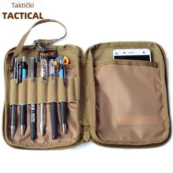 Vanjska taktička pojasna torbica — Tyco Tiko, 1000D vodootporni najlon, SBS zatvarač; prozračna, vodootporna, ultralakа, otporna na habanje; može držati telefon, bilježnicu i kartu