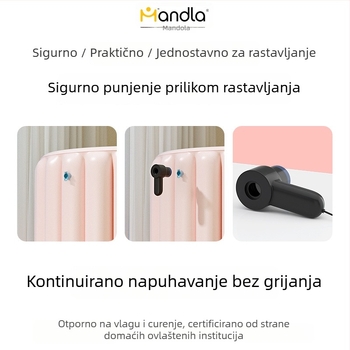 Naduvna kada u obliku oblaka, sklopiva, za odrasle, kućna upotreba, cijelo tijelo