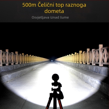 Punjavajuća LED svjetiljka SHENYU God Fish, aluminijska legura, 10-30 W, 26650 baterija, domet 200-500 m, 360° rotacija