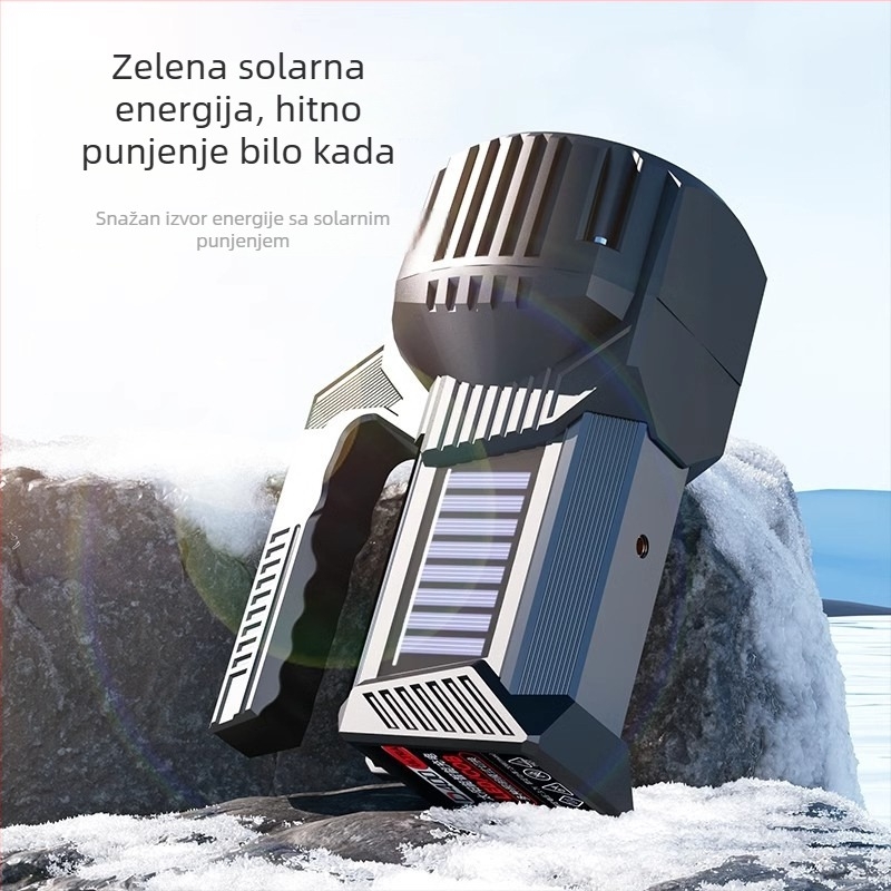 Walson D400 Prenosna tražilna svjetiljka LED, aluminijska legura, kapacitet baterije 2000, 20W, domet 100–200 m