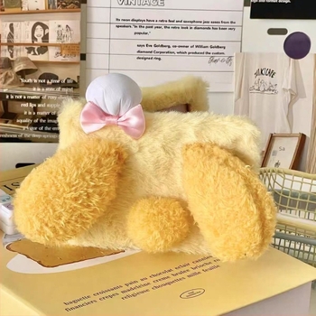 Bingbing pliš kartica vozačke dozvole – unisex, dječji crtani stil, PU podstava (pliš materijal, PU podstava, unisex, za držanje vozačke)