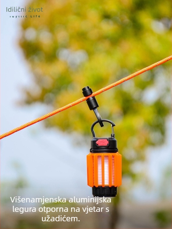 Aluminijski kuku za najlone šatora s klipom za baldahin i klipom za lampu – Brand: A Little Smoke