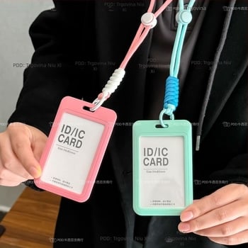 Držač kartice s lanyardom – album stil, plastika, kreativni dizajn