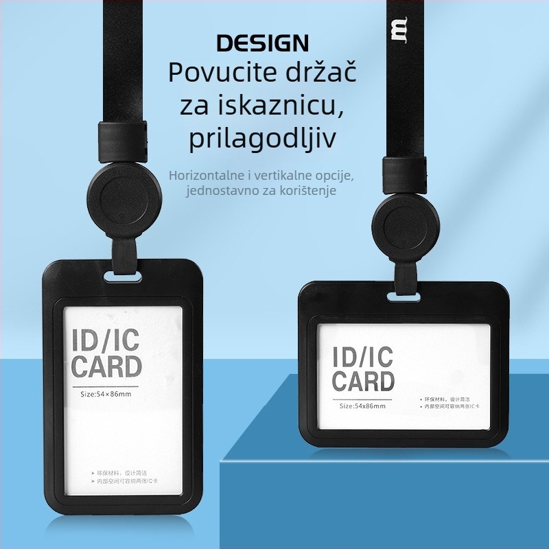 Navlaka za karticu, plastična, moderni minimalistički stil (Autumn Rain)