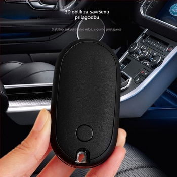 TPU futrola za ključ Mercedes-Benz – kompatibilna s ključevima A-Class, C-Class, E-Class i S-Class; modeli A200L, C260L, E300L; puna zaštita; jednostavan stil.