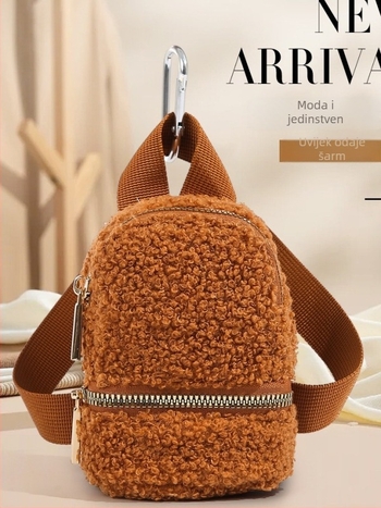 Pliš novčanik za kovanice, unisex stil, ultra lagan, podstava od poliester