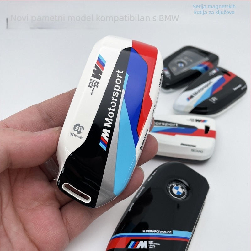 Ka Rui ya kućište za ključ BMW – PVC materijal, visokokvalitetan dizajn, kompatibilno s X7, 7 Series, iX, i7, XM, X1