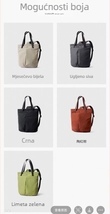 Lagani najlonski ruksak za svakodnevnu upotrebu, unisex, pogodan za 9-inčni prijenosnik, kapacitet do 20 L, podstava od poliester materijala, naramenice s zračnim jastučićem
