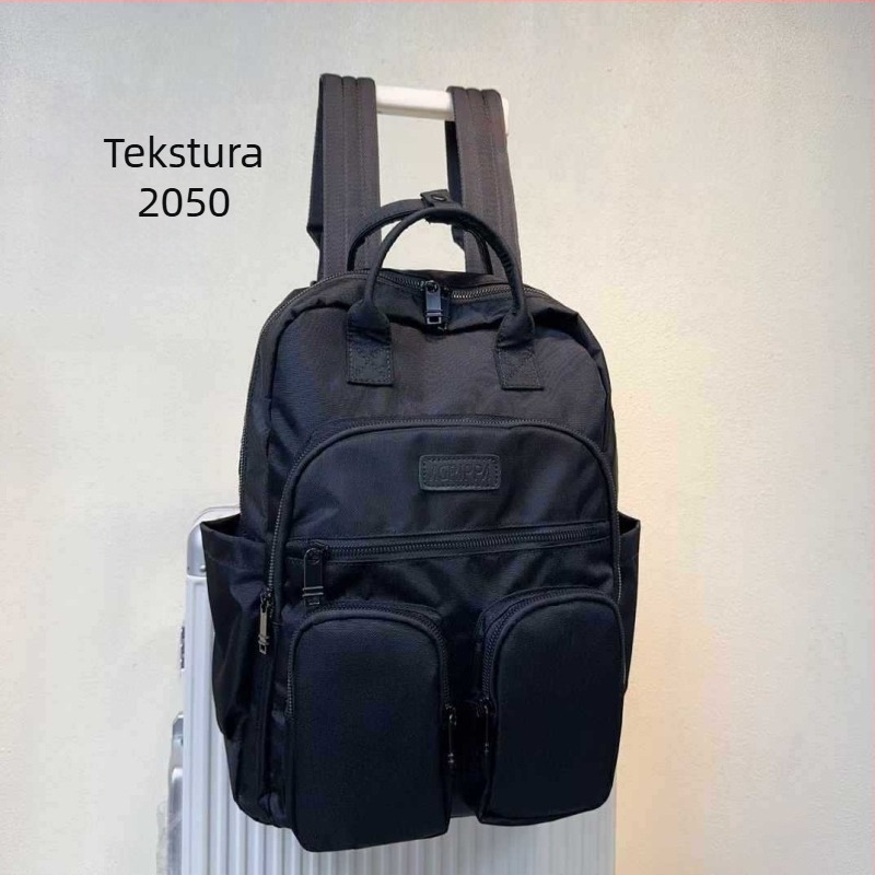Ruksak od Oxford materijala, vodootporan, pretinac za prijenosno računalo, gradski minimalistički stil, kapacitet ispod 20 L